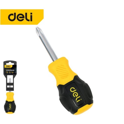 Deli tools  screwdriver cr-v ph 2 38mm, , medium