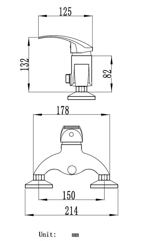 Pluie denver shower mixer, , medium image number null