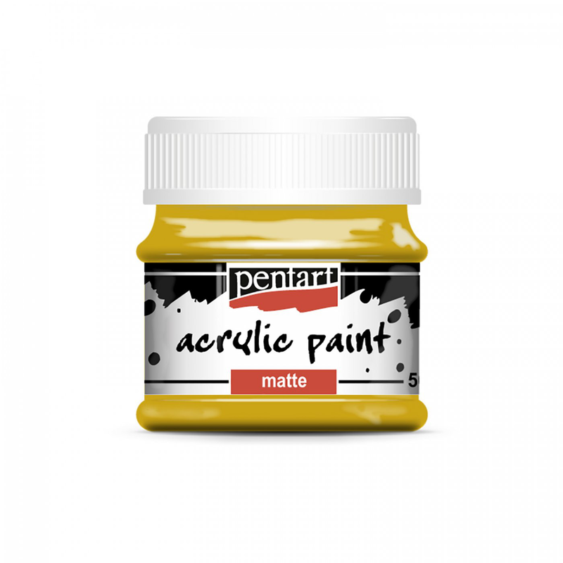 Product image: Pentart matte 50ml, orchre, , medium-null