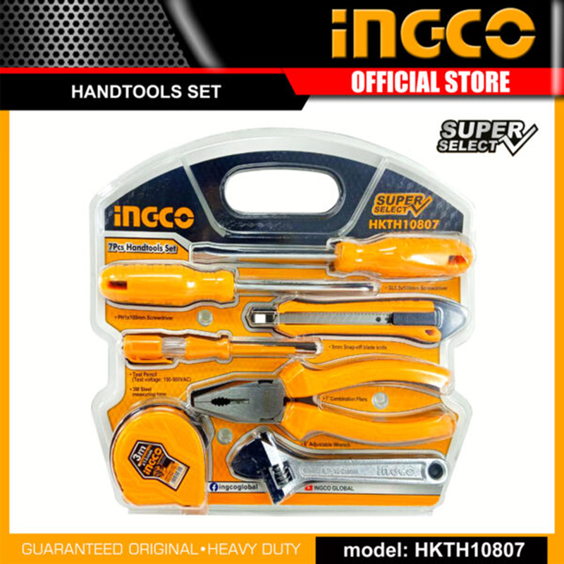 Ingco hkth10807 handtools set 7pcs, , medium-null