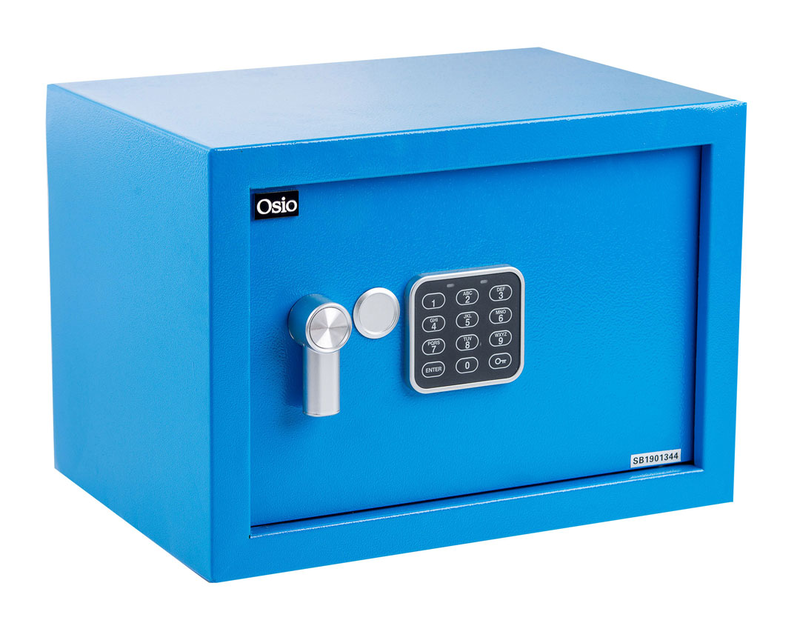 Osio osb-2535bu safebox digital 35x25x25cm blue, , medium image number null