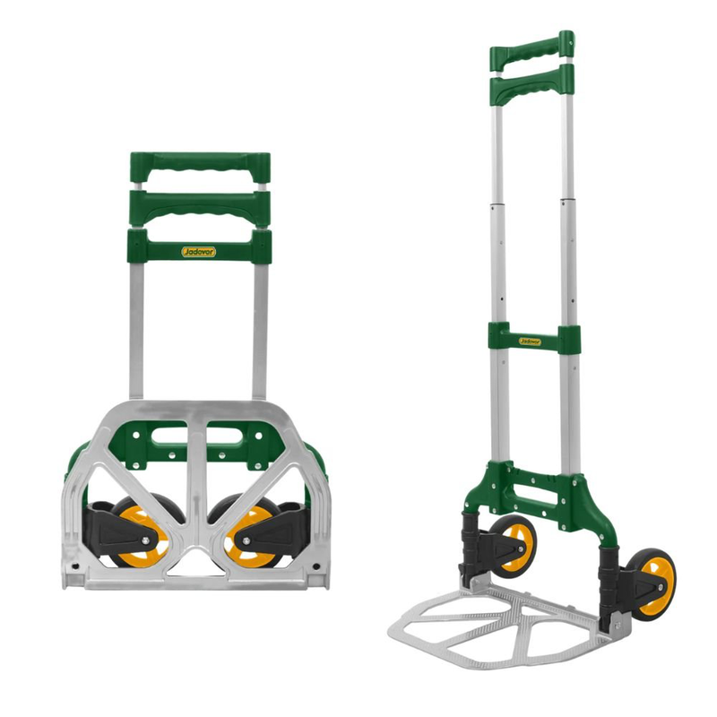 Product image: Jadever αναδιπλούμενο καρότσι μεταφοράς αλουμινίου 100kg 125mm με ανθεκτική βάση και ελαφρύ σχεδιασμό jdwb8a10, , medium-null
