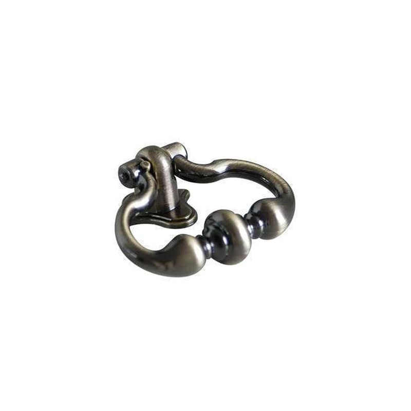 Furniture knob b beauty 46x43x17mm antique bronze, , medium image number null