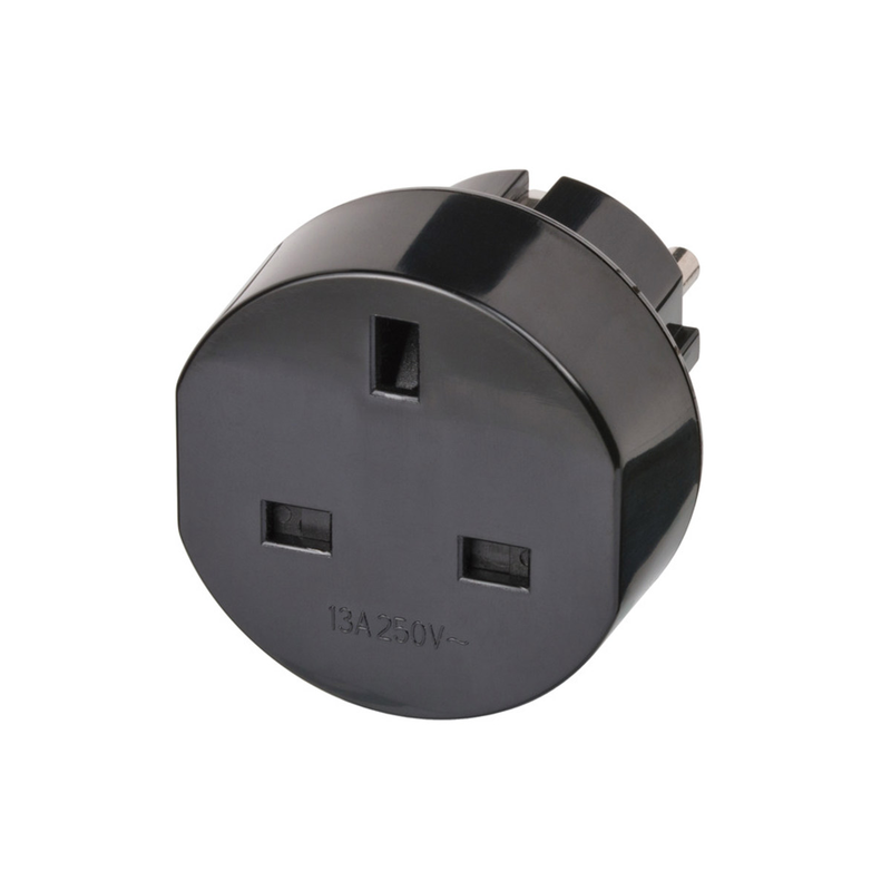 Brennenstuhl travel adapter uk to earthed, , medium image number null