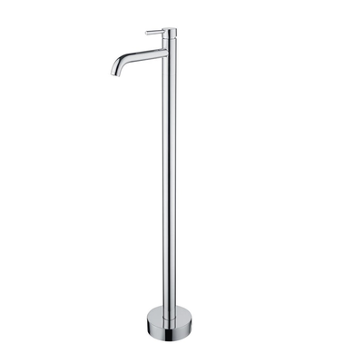Floor standing chrome basin mixer, , medium