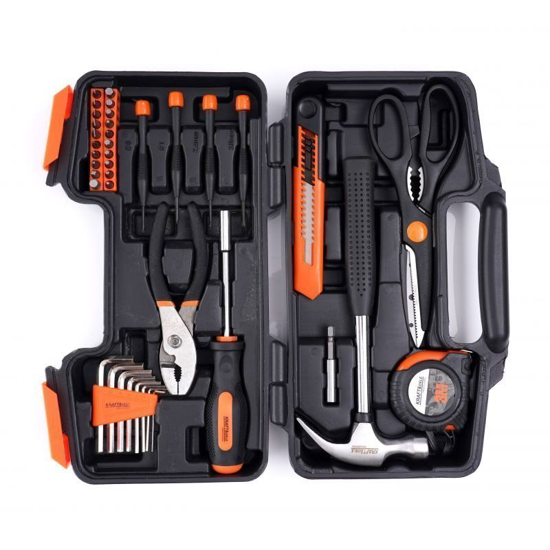 Σετ βαλιτσάκι εργαλείων 40 τμχ kraft&dele kd-10836, , medium-null