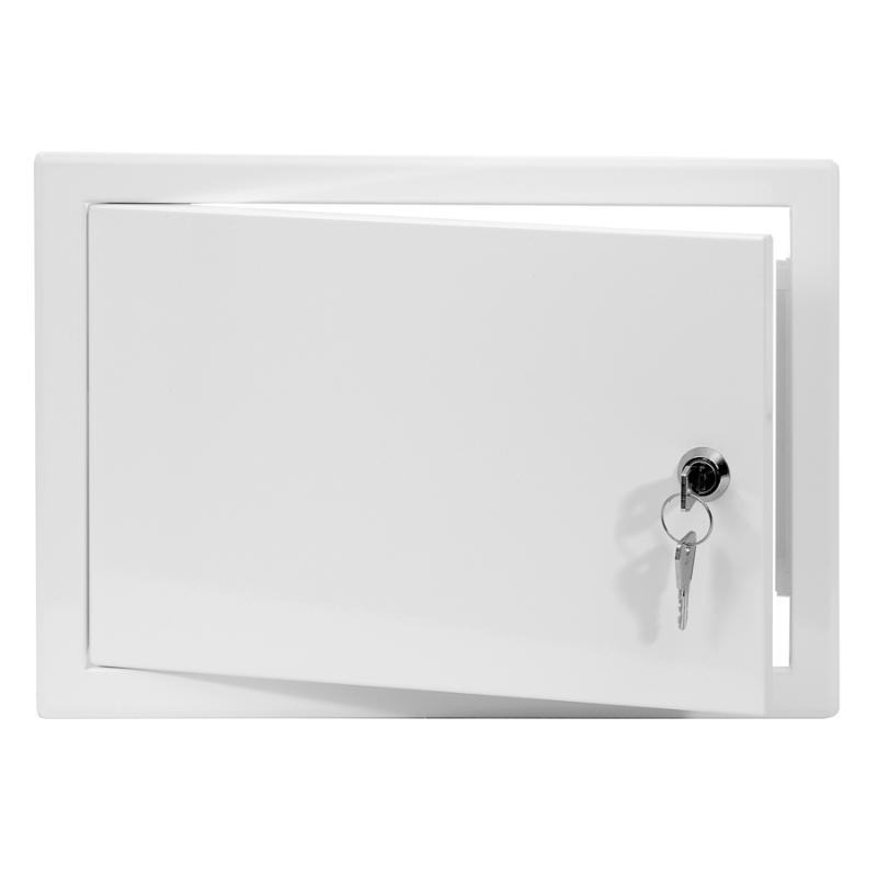 Europlast μεταλλικη πορτα με κλειδαρια 20x30cm - ασπρο, , medium image number null