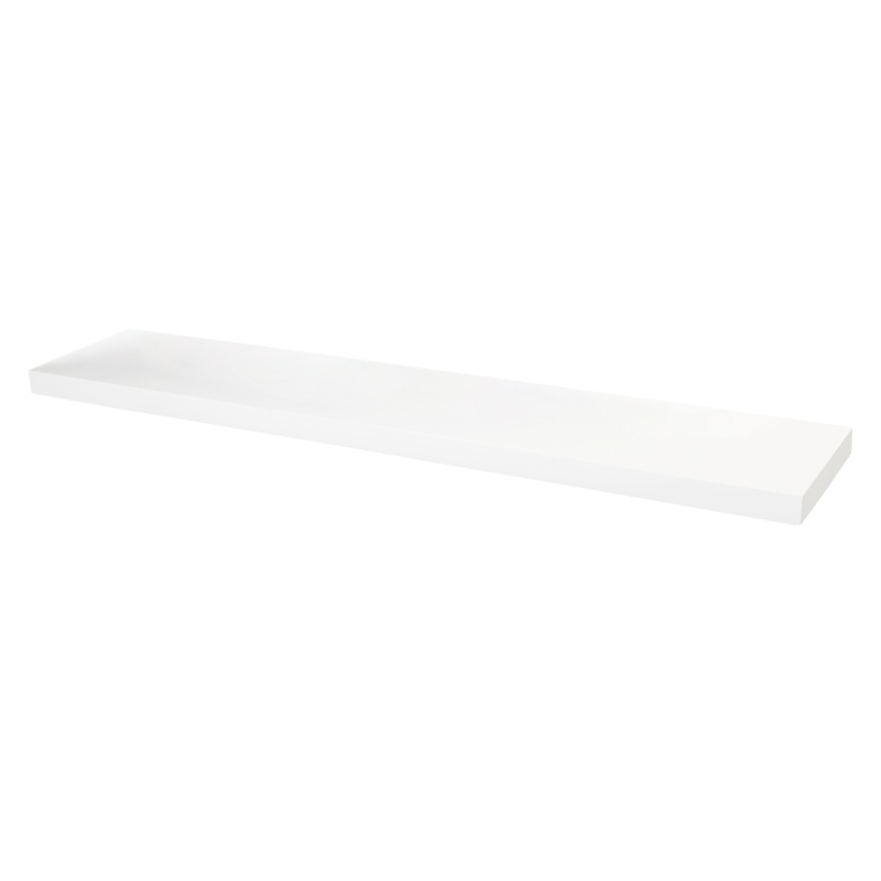 Goodhome cusko thick shelf 118cm - white, , medium-null
