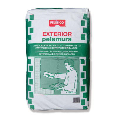Pelemura® εξωτερικου χωρου χονδροκοκκη σκονη σπατουλαρισματος 25kg, , medium