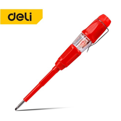 Deli tools  screwdriver tester insulated 100-250v, , medium