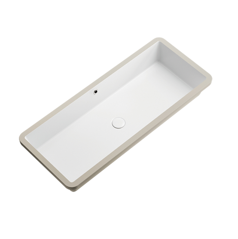 White undercounter basin 1000x420x195mm, , medium-null