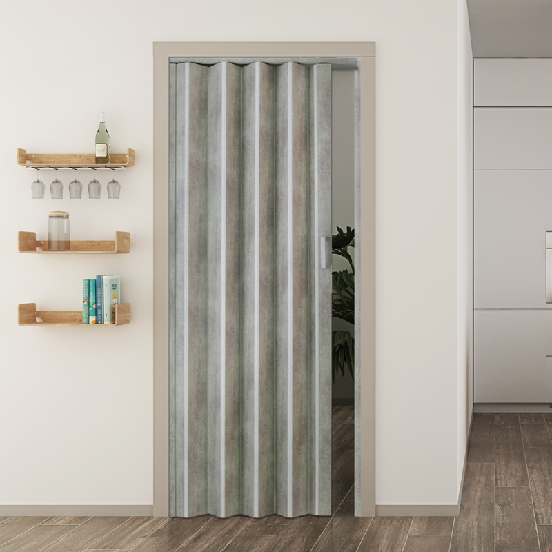 Atrium folding door 82 x 210cm grey, , medium-null