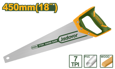 Hand saw 450mm jadever, , medium