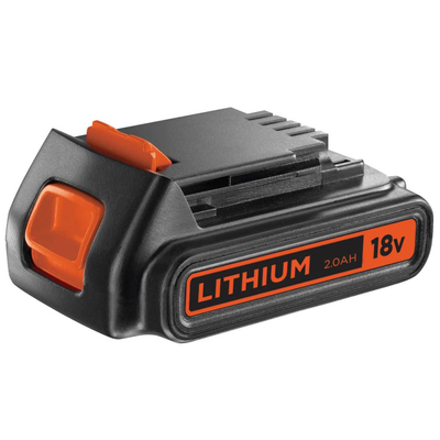 Battery 2.0ah lithium 18v bl2018 black & decker
