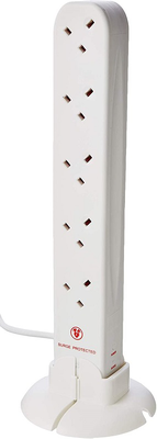 Bg masterplug tower surge extension 10 meters with 10 sockets, , medium