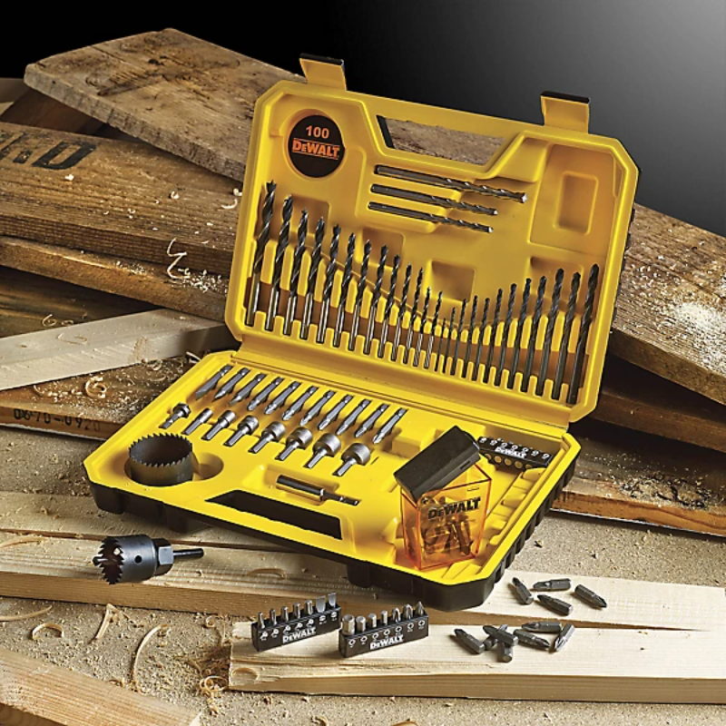 Dewalt drill drive set 100pcs, , medium-null