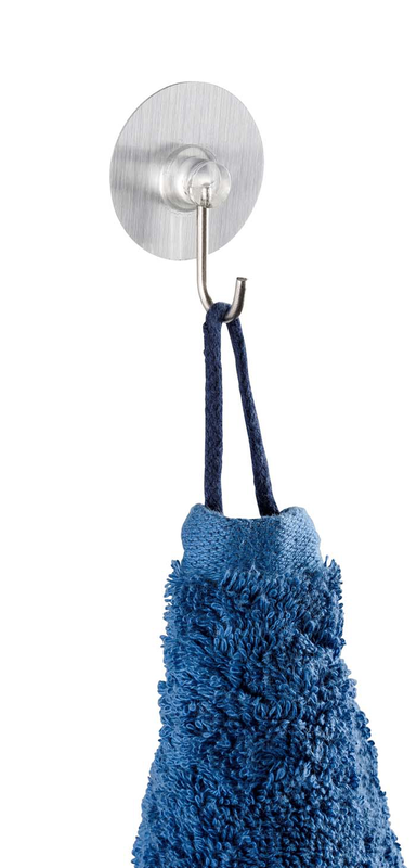Product image: Wenko stat-loc nickel hook s/s 4p, , medium-null