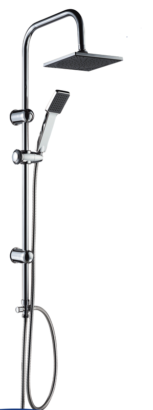 Super bath shower column s/s square, , medium-null