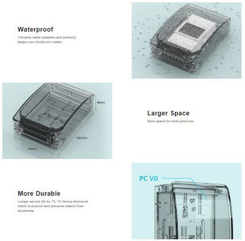 Sonoff ip66 waterproof case r2, , medium-null