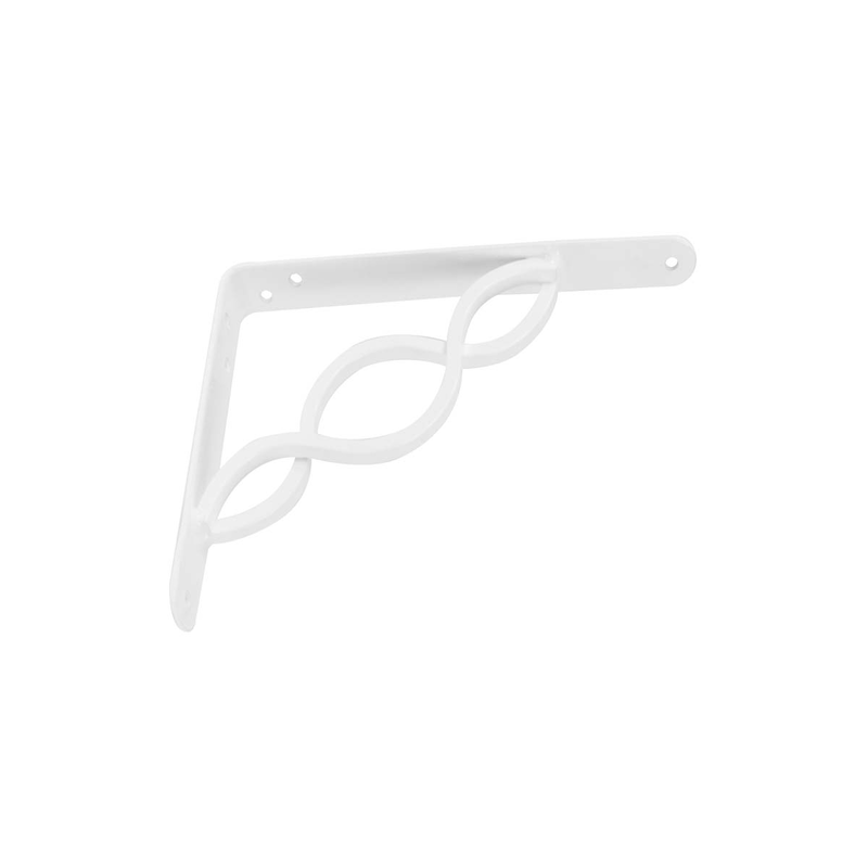 Shelf corner mod. 22 150x125mm metallic silver-null