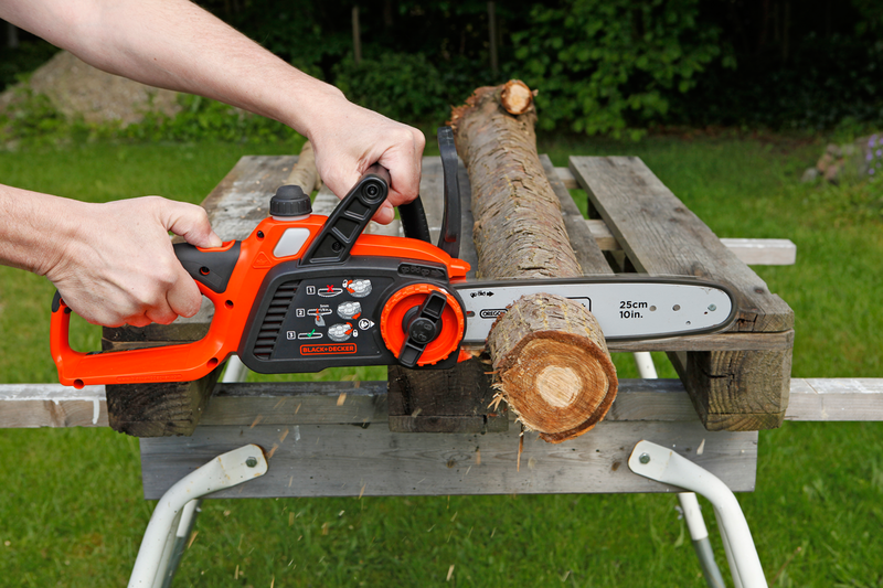 Αλυσοπριονο 18v li-ion 25cm , 1 μπαταρια 2.0 ah & φορτιστης black&decker gkc1825l20-qw, , medium image number null