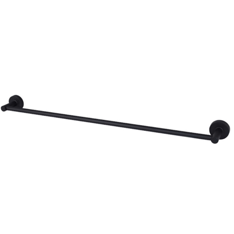 Bisk bathroom towel rail for you black, , medium-null