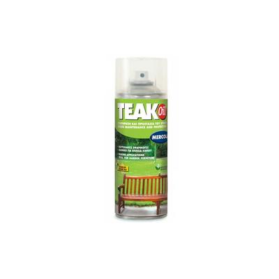 Mercola teak oil spray for maintenance and wood protection 400ml, , medium
