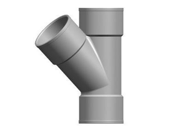 Triple soil socket tee branch  (153240)