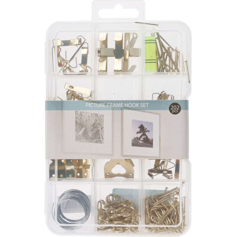 Product image: Picture hangers kit 202pcs, , medium-null