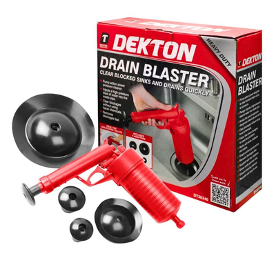 Dekton καθαριστικό απόφραξης με τέσσερις συνδέσμους για αφαίρεση φραγμών χωρίς χημικά, , medium