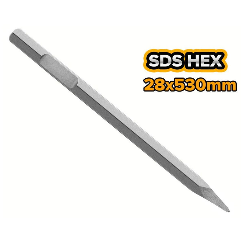 Ingco &beta;&epsilon;&lambda;ό&nu;&iota; &sigma;&mu;ί&lambda;&alpha; &mu;&epsilon; &upsilon;&pi;&omicron;&delta;&omicron;&chi;ή hex 28x530mm dbc0415301, , medium-null