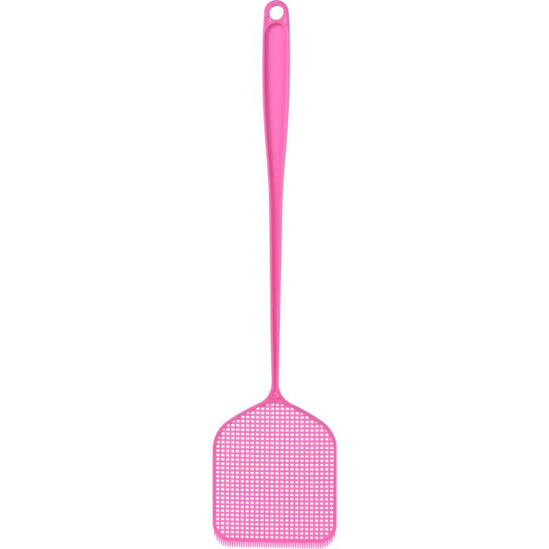 Fly swatter with scraper 50cm - assorted colors, , medium-null