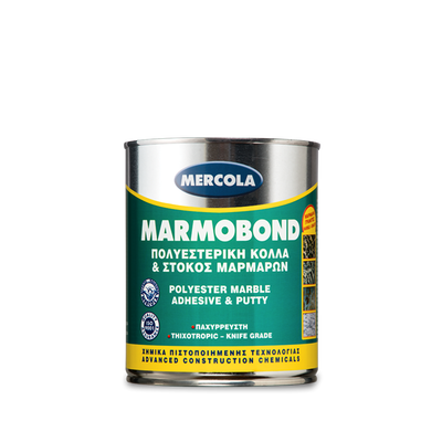 Marmobond λευκο mercola 500ml (πολυστερικη κολλα & στοκος μαρμαρων), , medium
