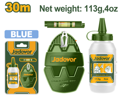 Chalk line reel 30m jadever, , medium