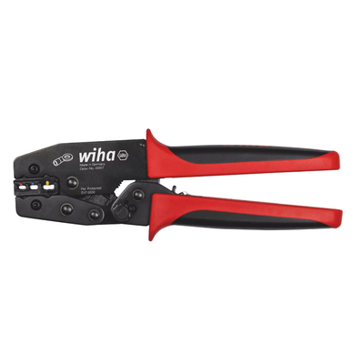 Wiha tools wiha crimping tool for insulated cable eyebrows and contacts 0.5-6mm&sup2;, , medium