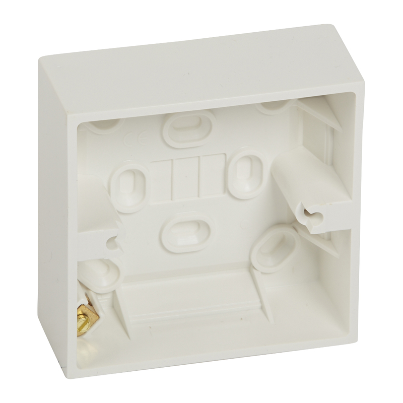 Legrand 613350 belanko surface mounting box  bs standard 1 gang 86mm x 86mm x 35mm, , medium-null