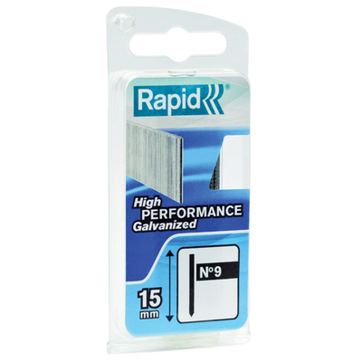 Rapid 9/15mm blister brads, , medium