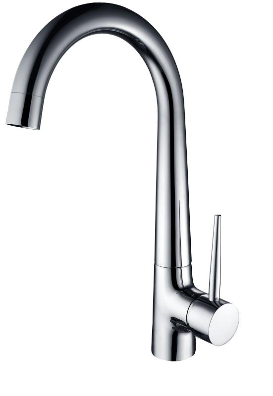 Pluie waterfall high spout kitchen mixer, , medium-null