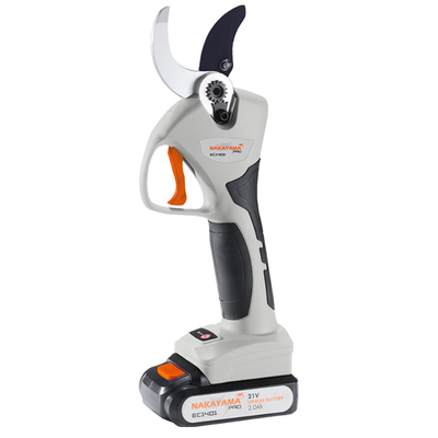 Nakayama 21v battery branch shears in suitcase ec1400