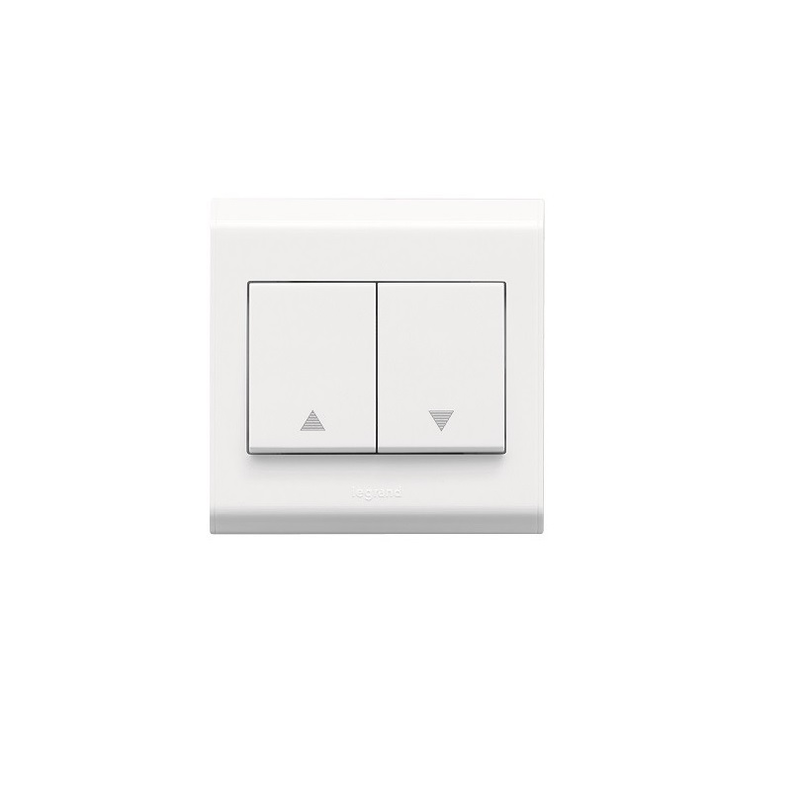 Legrand 617616 belanko single shutter switch large rocker, , medium-null
