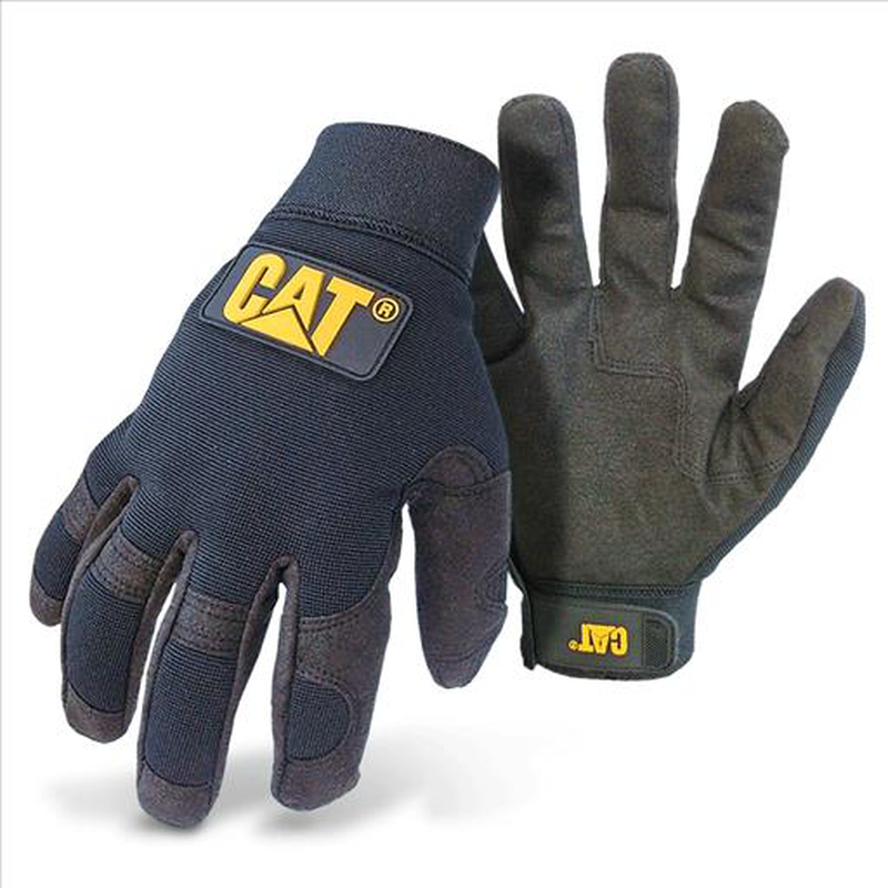 Product image: Glove cat012212l pu synthetic pulm w/spandex back , mult purpose utiltiy , size large-null