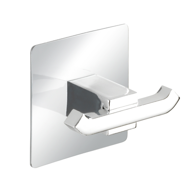 Wenko turboloc stainless steel hook quadrato double
