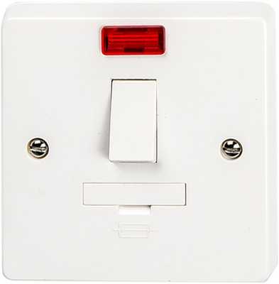 Svg white w1 13a switch fuse, , medium