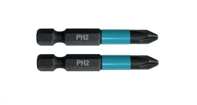 Makita b-63725 impact bit ph2 - 50mm 2pcs, , medium-null