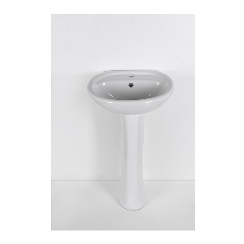 Basin with pedestal 495x430x840mm, , medium-null