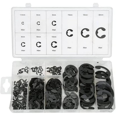 Rolson e clip assortment 300pcs, , medium