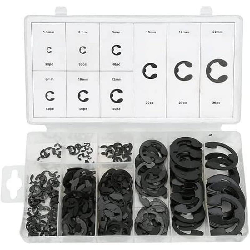 Product image: Rolson e clip assortment 300pcs, , medium-null
