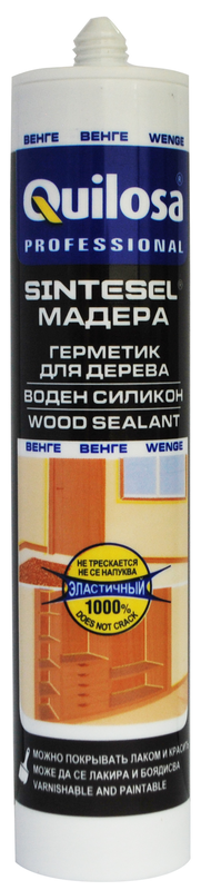 Product image: Quilosa στεγανοποιητικο με βαση το νερο για αρμους σε ξυλο βενγκε 300ml, , medium-null