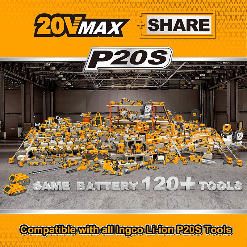 Ingco fbli2002 lithium battery 4ah 20v, , medium-null