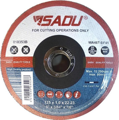 Sadu inox cut-off disc 125x1.0mm, , medium